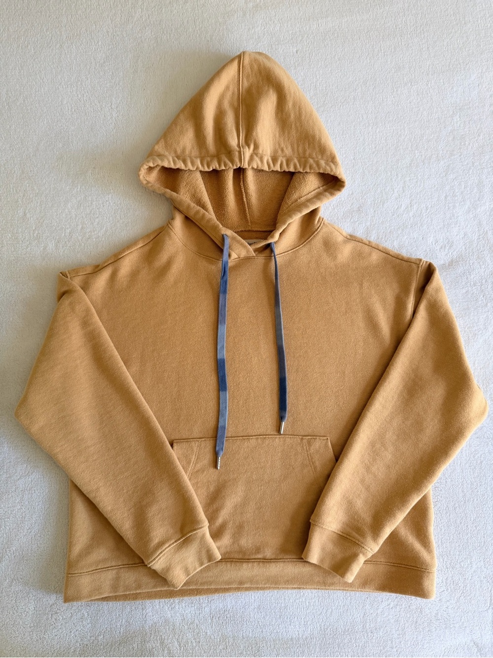 Madewell Golden Mustard Pullover Hoodie – Size Medium